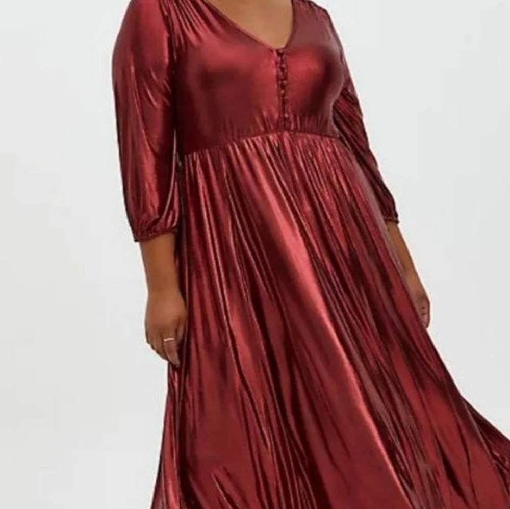 Torrid Ravishing Red Liquid Knit Dress